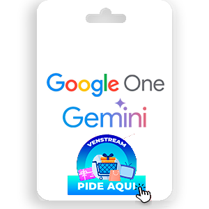 Google One 2TB + Gemini Pro 1 AÑO